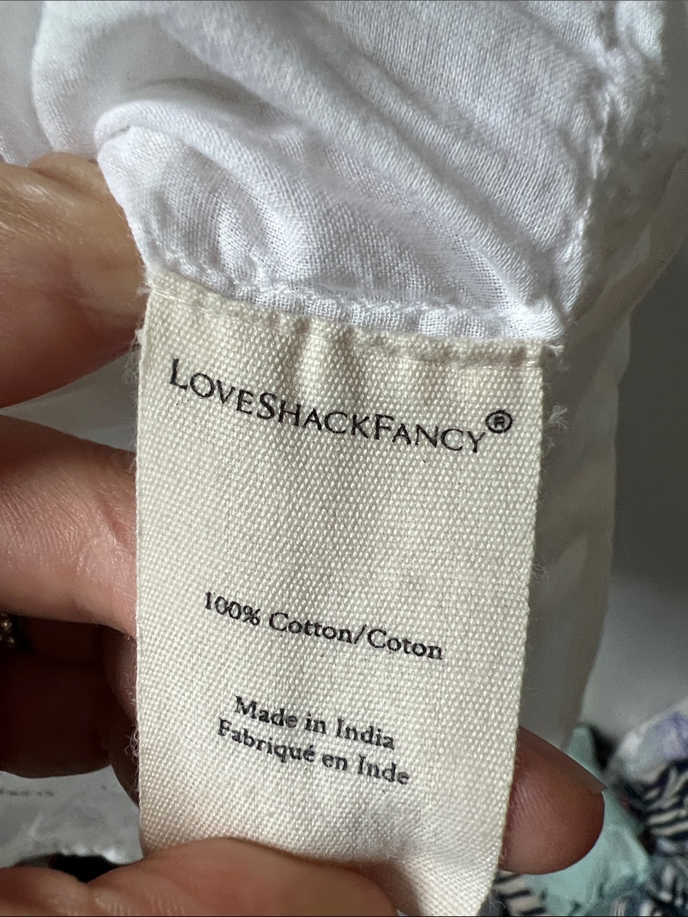 LoveShackFancy White Ruffled Swiss Dot Mini Dress - Picture 5 of 5